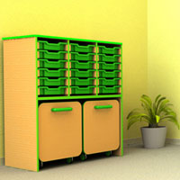 The Edge Classroom Storage System