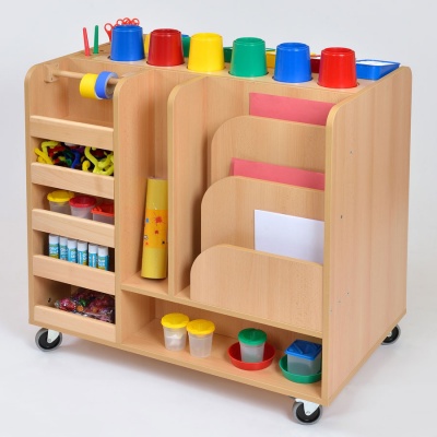 Primary Mobile Art Trolley + 24 Trays