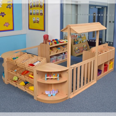 Room Scene 9 - Children's Play & Storage Zone