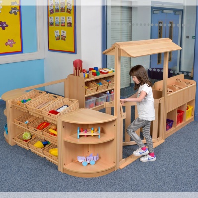 Room Scene 9 - Children's Play & Storage Zone