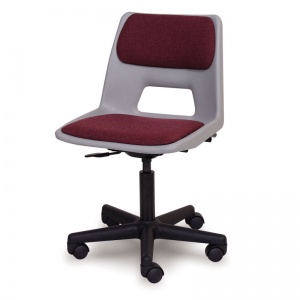 Advanced ICT Student Swivel Chair + Seat & Back Pad