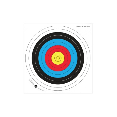 Paper Archery Target Face 80cm, Pack Of 10