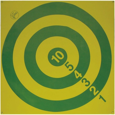 New Age Numbered Target 1.2 L x 1.2M W