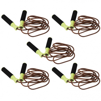 Leather Skipping Rope - Set of 5