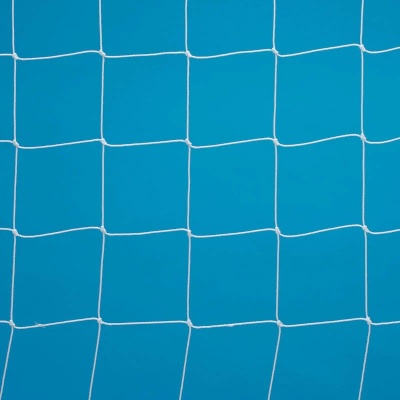 5-A-Side Football Goal Net White FX5, 3.0mm, 4.88 x 1.22m - Pair