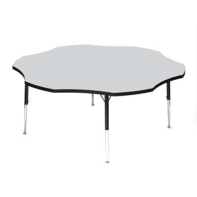 Tuf-Top Height Adjustable Flower Table - Grey