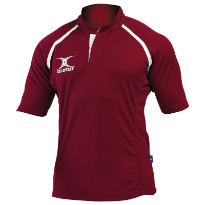 Gilbert Xact Rugby Match Shirt Monochrome