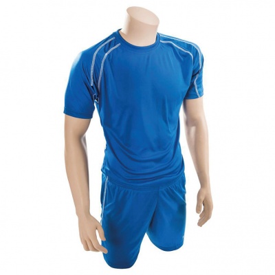 Precision Lyon Training Shirt & Short Set - Royal Blue/White
