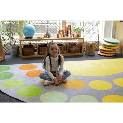 Safari Large Semi-Circle Carpet
