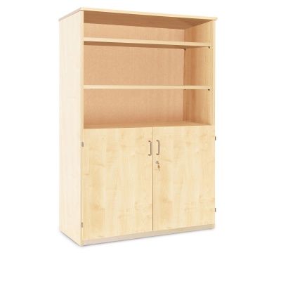 Monarch Stock Cupboard with 1 Fixed & 3 Adjustable Shelves (1500H)