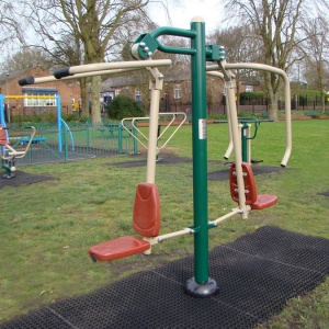 Outdoor Gym Combi Pull Down Challenger & Power Push
