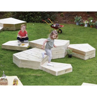 Outdoor Play Podiums Sets