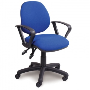 Advanced Mid-Back Office Chair + Fixed Armrests