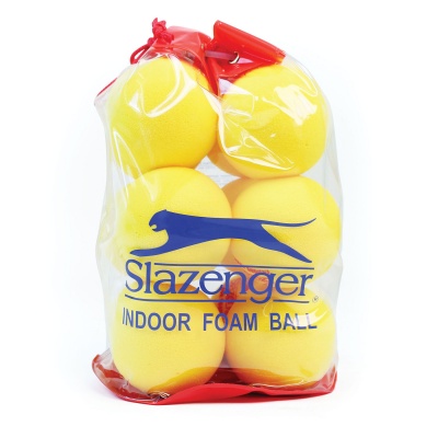 Slazenger Indoor Foam Tennis Ball - Bag of 12