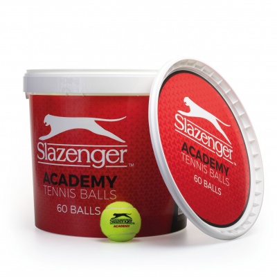 Slazenger Academy Tennis Balls - Bucket of 60