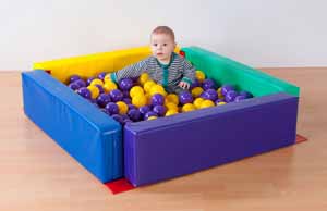 ''Spaces4Play'' Toddler Ballpool - Colour