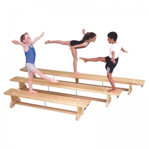 Traditional Wooden Balance Bench