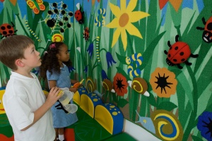 Back to Nature Interactive Children's Wall Display