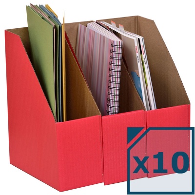 A4 Library Boxes (Pack of 10)