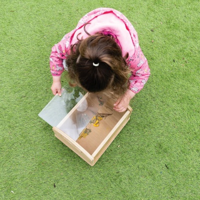 Children's Outdoor Magnifying Carry Box