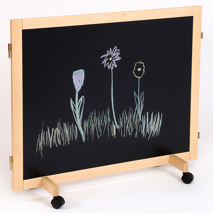 Children's Nursery Room Divider (Chalkboard/Cork)