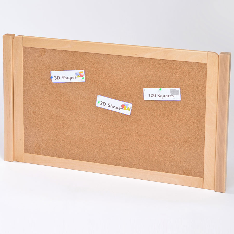 Room Scene Cork Board Room Divider