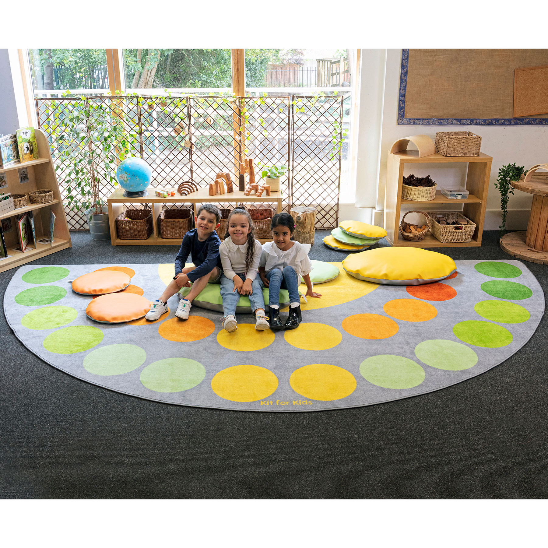 Safari Large Semi-Circle Carpet
