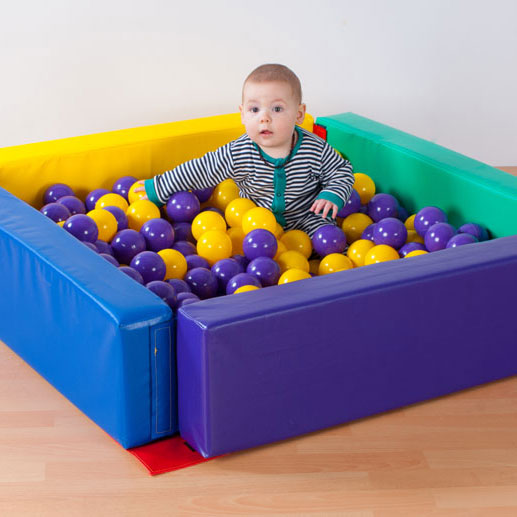''Spaces4Play'' Toddler Ballpool - Colour