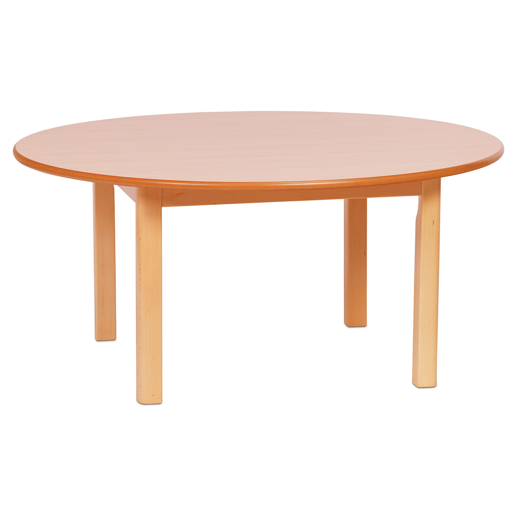 Beech Wood Round Classroom Table
