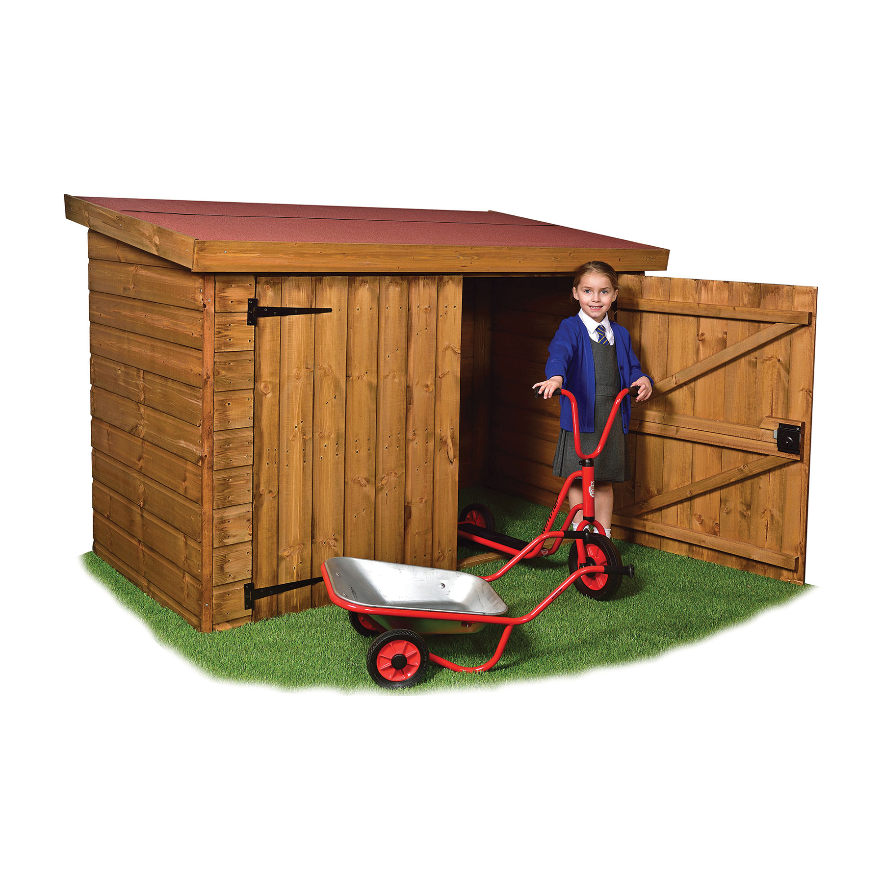 Outdoor Trike Storage Shed