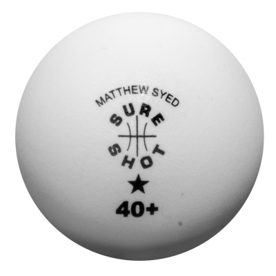 Matthew Syed - White (Drum of 72 Balls)
