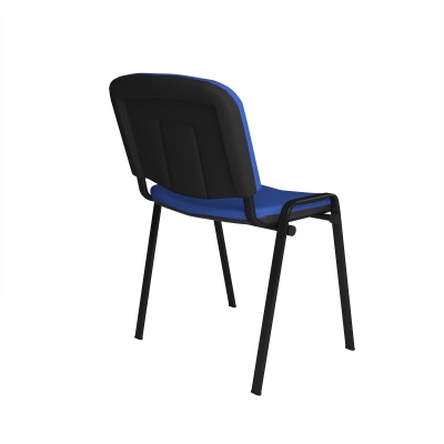 ISO Meeting Room Stackable Chair with Black Frame