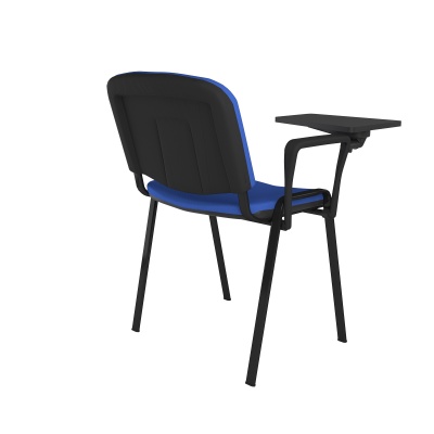 ISO Meeting Room Chair with Black Frame & Writing Tablet