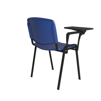 ISO Plastic Meeting Room Chair with Writing Tablet