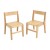 Devon Junior Wooden Chairs 380mm (Pack of 2)