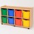 8 Jumbo Coloured Tray Classroom Storage