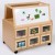 Double Sided Nursery Resource Unit + Doors & Easel