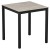 Type: Flat-Pack,  Size: 690 x 690mm,  Height: 730mm,  Laminate Finish: Cement 