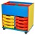 Colore! 4 Bay Mobile Kinderbox + 8 Trays