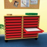 School Art Tray Storage