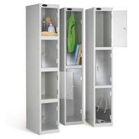 Clear Door Anti-Theft Lockers