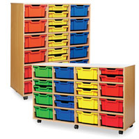 Combination Tray Storage Units