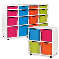 Monarch White Tray Storage