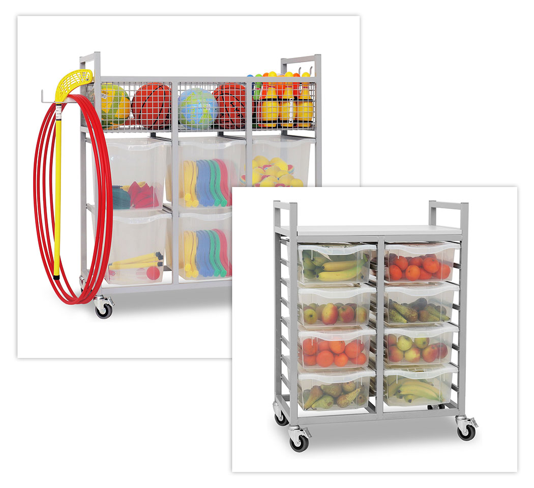 Flexible Everyday Storage with the Monarch School Storage Trolley Range ...