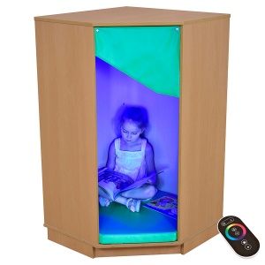 Children's LED Corner Cabinet
