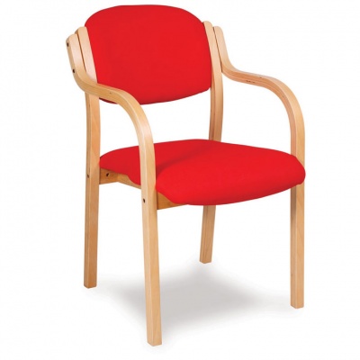 Advanced Heavy-Duty Bentwood Visitor Armchair