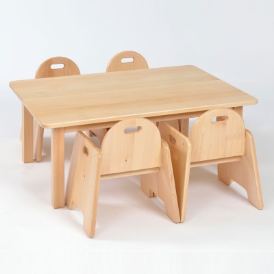 Infant Wooden Table & Chairs (200SH) Package