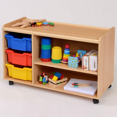 3 Deep Tray/Shelf Storage Unit