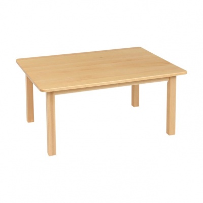 Children's Rectangular Wooden Table