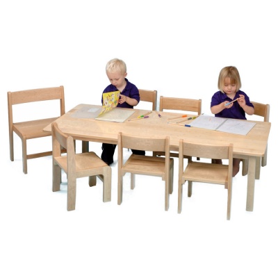 Children's Rectangular Wooden Table (1500 x 690mm)